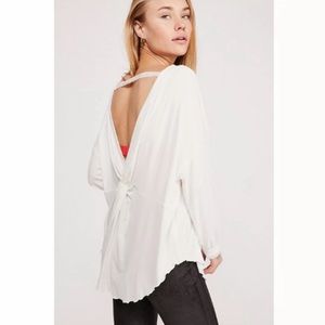 Free People Shimmy Shake Cowboy Top In Ivory